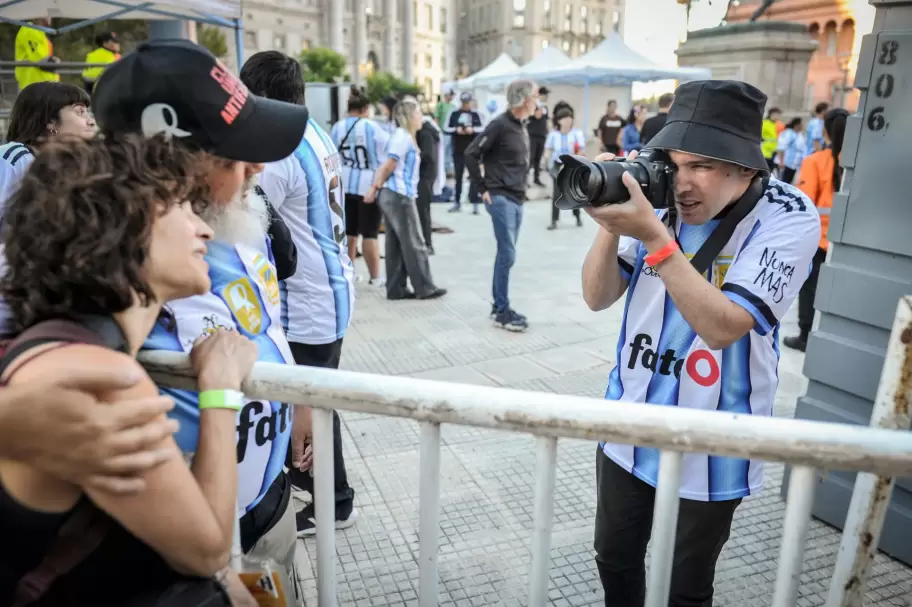 Pablo Grillo ya volvi� a las calles