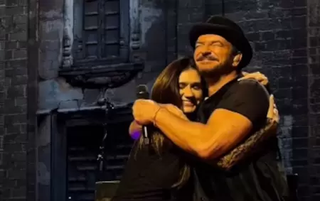 Momi Giardina y Ricardo Arjona