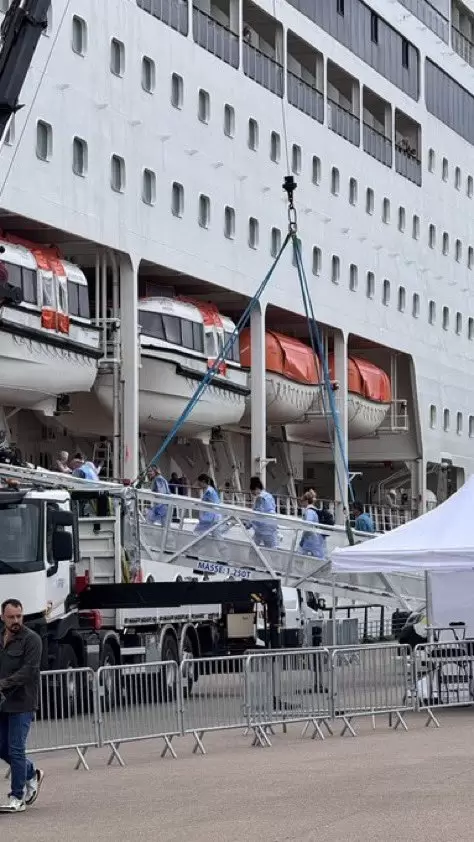 El dram�tico brote sanitario que mantiene confinadas a 1.700 personas en un crucero en Francia