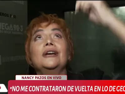 Nancy Pazos en pie de guerra con Telefe