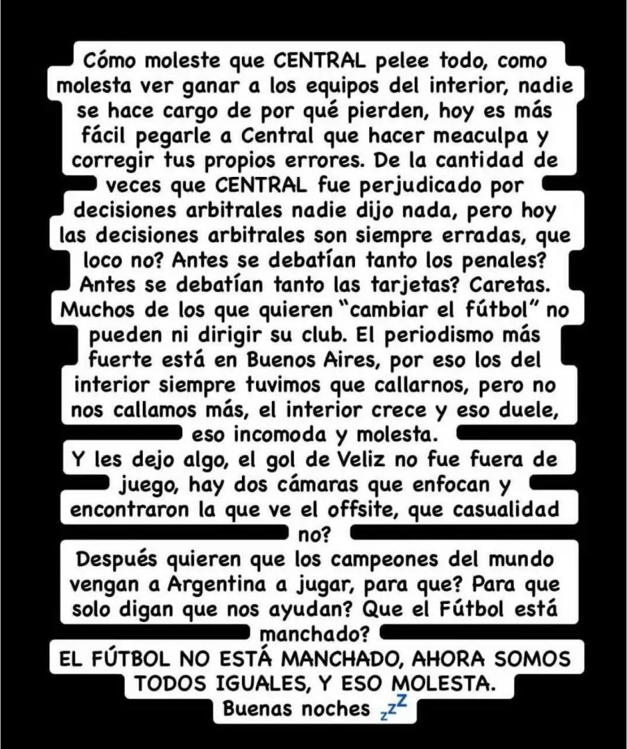 El descargo de �ngel di Mar�a
