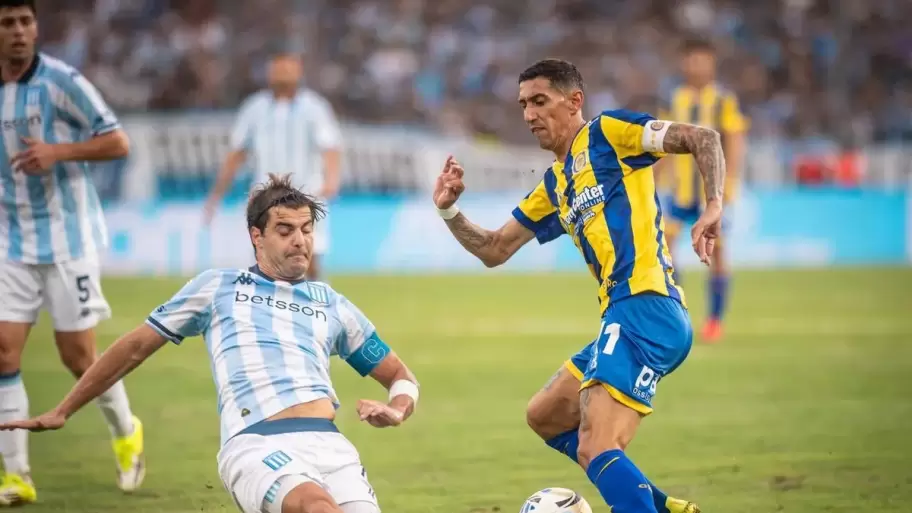 Di Mar�a explot� tras el esc�ndalo entre Central y Racing
