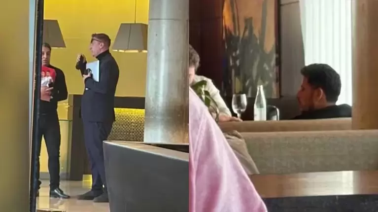 Mart�n Migueles y Maxi L�pez se cruzaron en un hotel