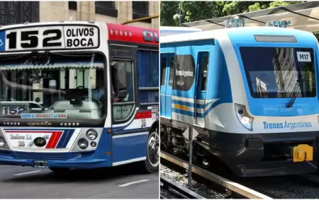 Aumentan trenes y colectivos en el AMBA
