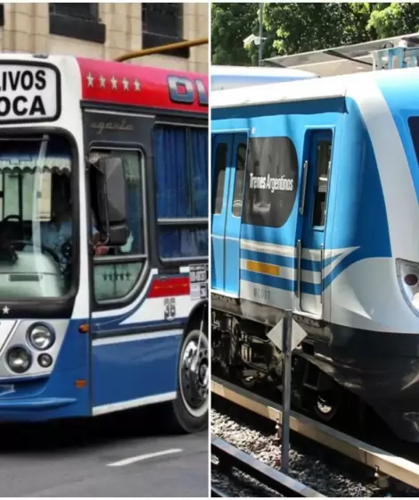 Aumentan trenes y colectivos en el AMBA