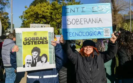Trabajadores del INTI en pie de lucha