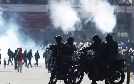 Bolivia atraviesa un fuerte ascenso de sus luchas sociales, a solo cuatro meses de la asunci�n de un nuevo presidente.