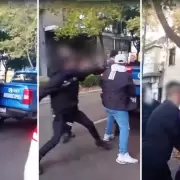 D�a de furia en La Plata: choc� dos autos, atac� a trompadas a polic�as y termin� detenido tras una persecuci�n
