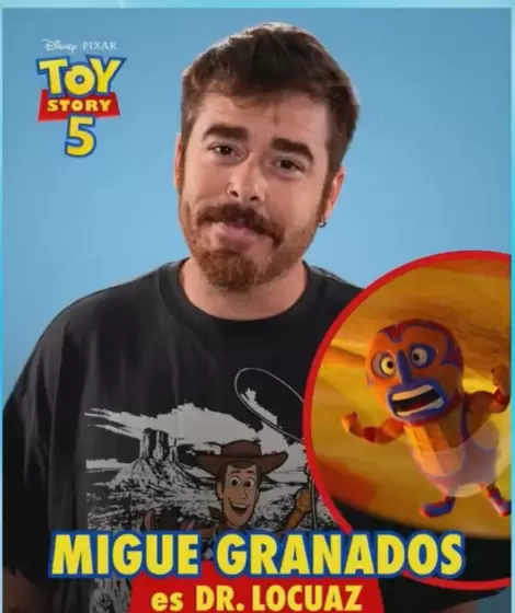 Migue Granados estar� en Toy Story