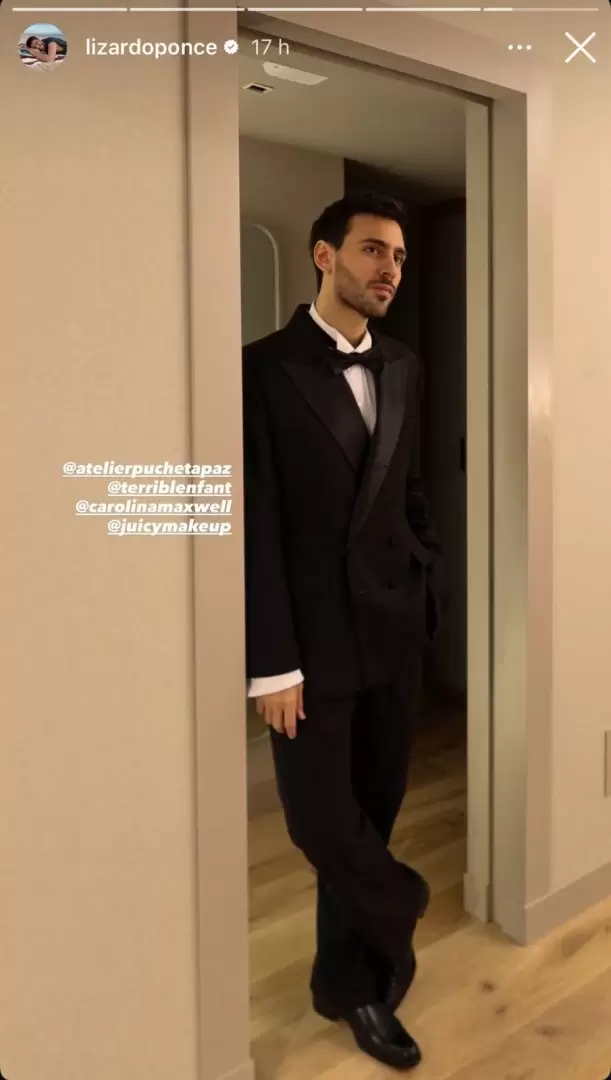 Lizardo Ponce en la previa de los Martín Fierro 2026