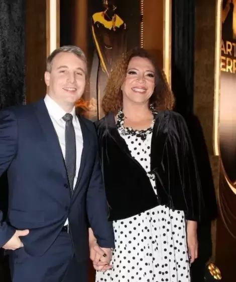 Lizy Tagliani y su marido Sebasti�n Nebot