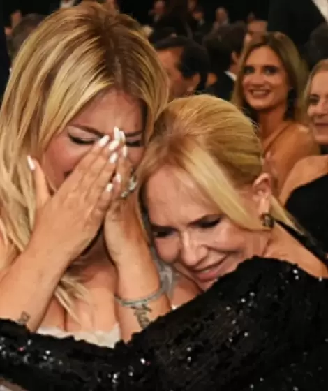Wanda Nara y Nora Colosimo