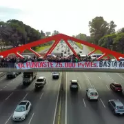 Brutal represión del gobierno de La Libertad Avanza contra manifestantes de ATE e INTI