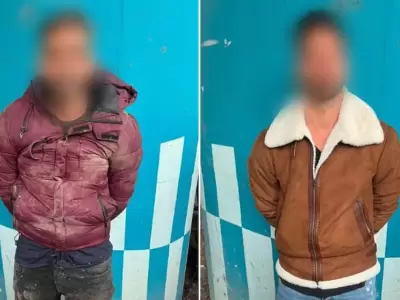 Detuvieron a Facundo Parra y Hern�n Fredes tras un tenso forcejeo con la Polic�a