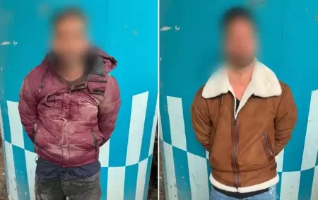 Detuvieron a Facundo Parra y Hern�n Fredes tras un tenso forcejeo con la Polic�a