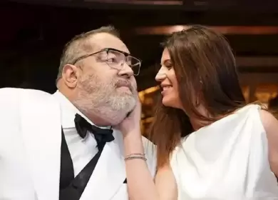Jorge Lanata junto a Elba Marcovecchio