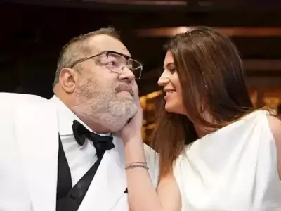 Jorge Lanata junto a Elba Marcovecchio