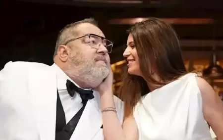 Jorge Lanata junto a Elba Marcovecchio