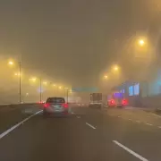 Alerta violeta por niebla: zonas en peligro, cero visibilidad y tránsito ralentizado en CABA y GBA
