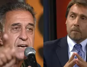 N�stor Pitrola cuestion� a Eduardo Feinmann por cruzar a su nieto presidente del Centro de Estudiantes del Nacional Buenos Aires.