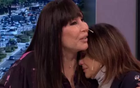 Moria Cas�n consuela a Mar�a Fernanda Callej�n tras referirse a su separaci�n con Ricardo Diotto.
