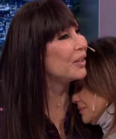 Moria Cas�n consuela a Mar�a Fernanda Callej�n tras referirse a su separaci�n con Ricardo Diotto.
