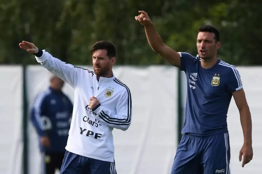 Scaloni habl� de todo: Messi, las lesiones y su futuro