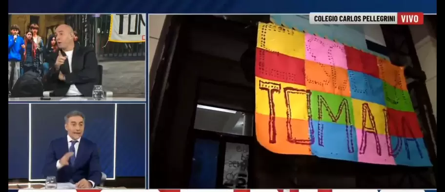 El enojo de Majul y Trebucq contra alumnos