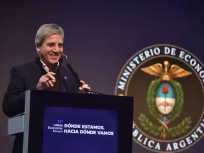 Luis Caputo en el Latam Economic Forum