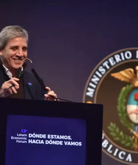 Luis Caputo en el Latam Economic Forum