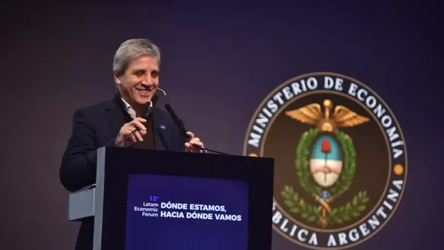 Luis Caputo en el Latam Economic Forum