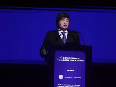 Javier Milei en la 12� edici�n del Latam Economic Forum