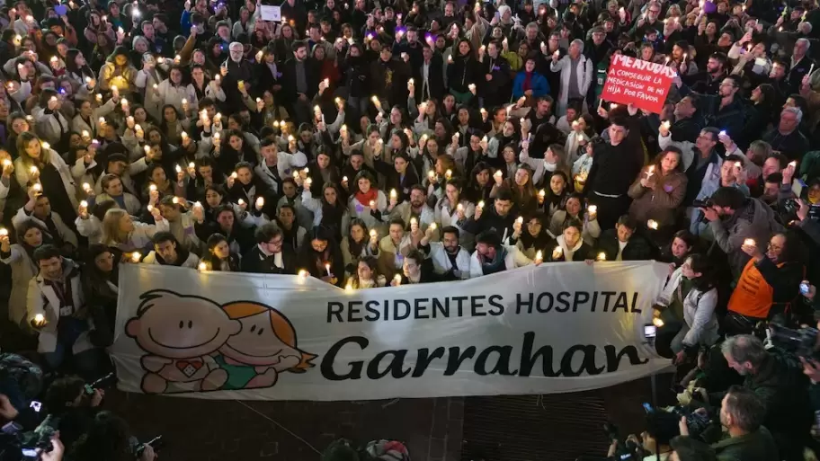 Lipcovich dejó en claro que se vienen muevas manifestaciones para hacer pública la situación del Garrahan
