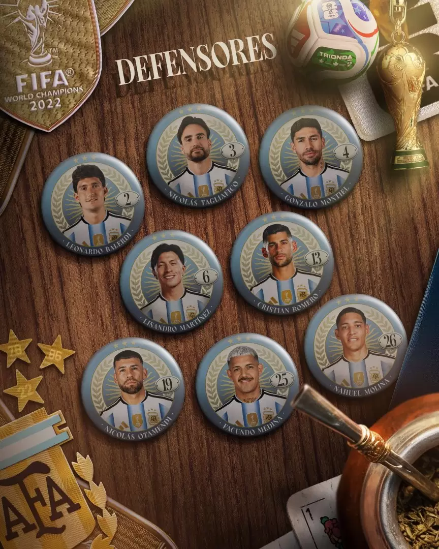 La lista de convocados de la Selecci�n argentina