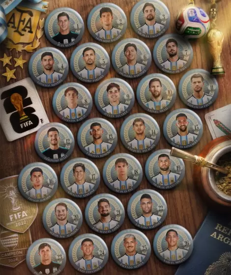 La lista de convocados de la Selecci�n argentina
