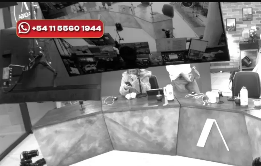 Captaron una fuerte discusión entre Esteban Trebucq y su pareja