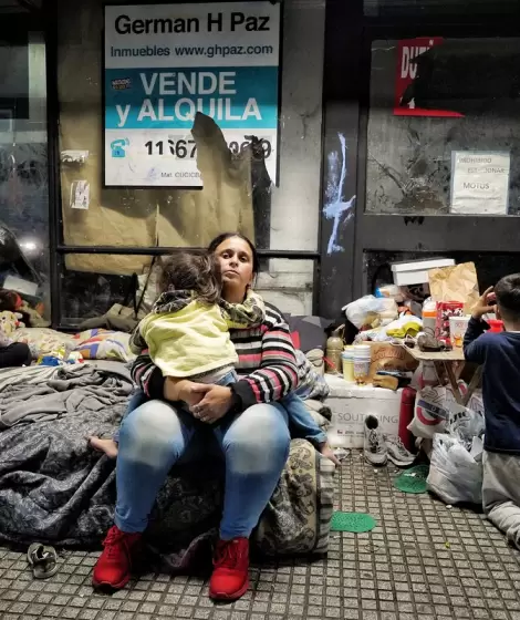 personas en situaci�n de calle en CABA