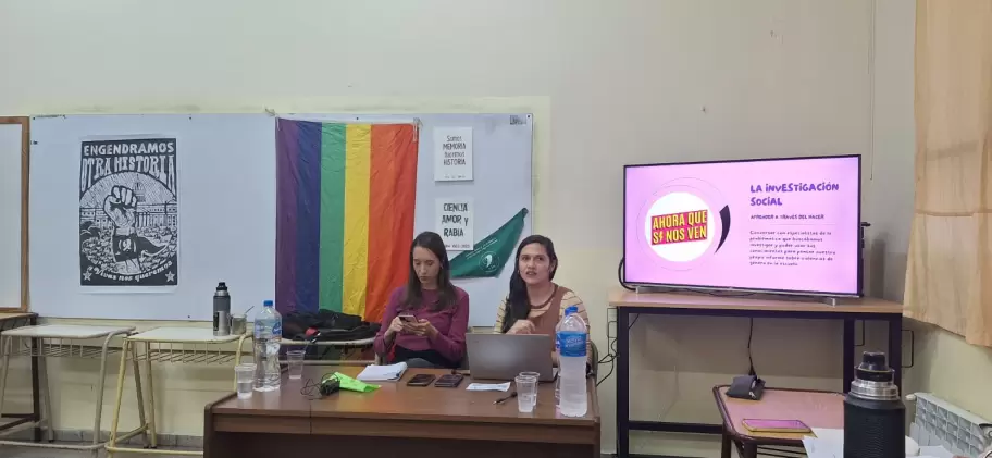 Lucía Rojas en espacios de ESI