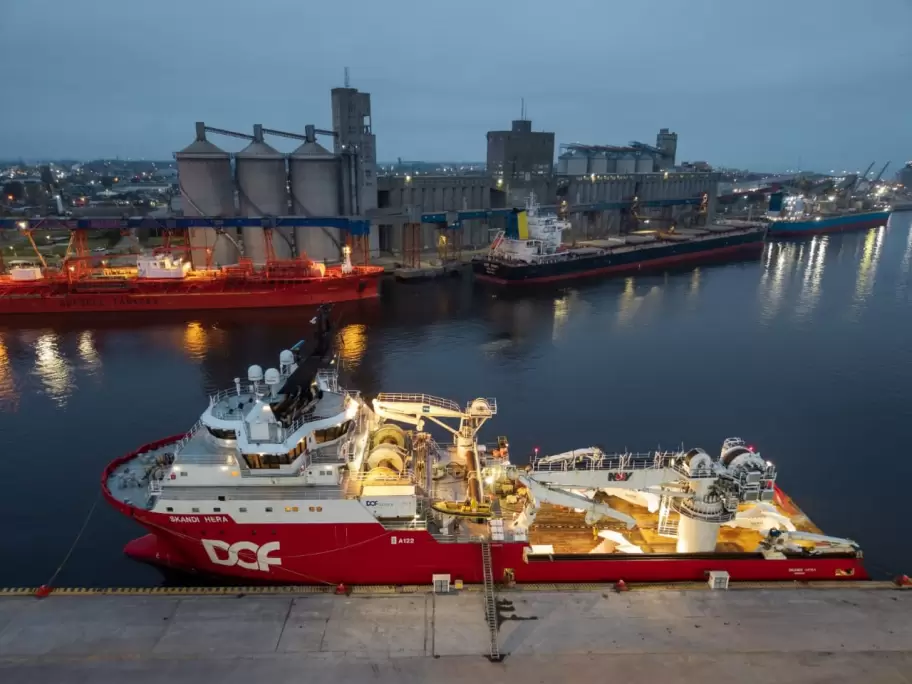 YPF completó en Puerto Quequén