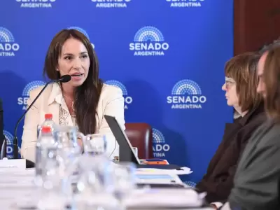 La jueza Mar�a Ver�nica Michelli defendi� su pliego en la comisi�n de Acuerdo del Senado de la Naci�n.