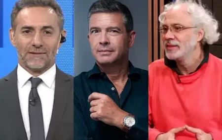 Luis Majul, Pablo Rossi y Diego Recalde