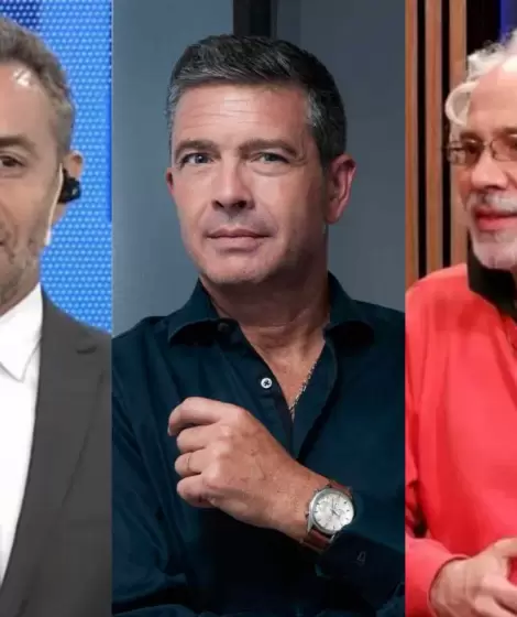 Luis Majul, Pablo Rossi y Diego Recalde