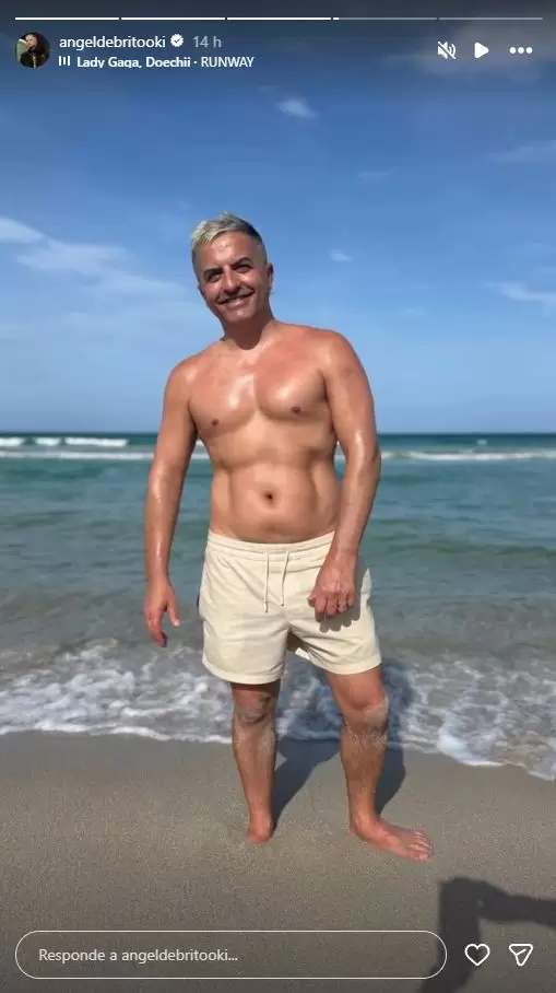 Las vacaciones de �ngel de Brito en Miami
