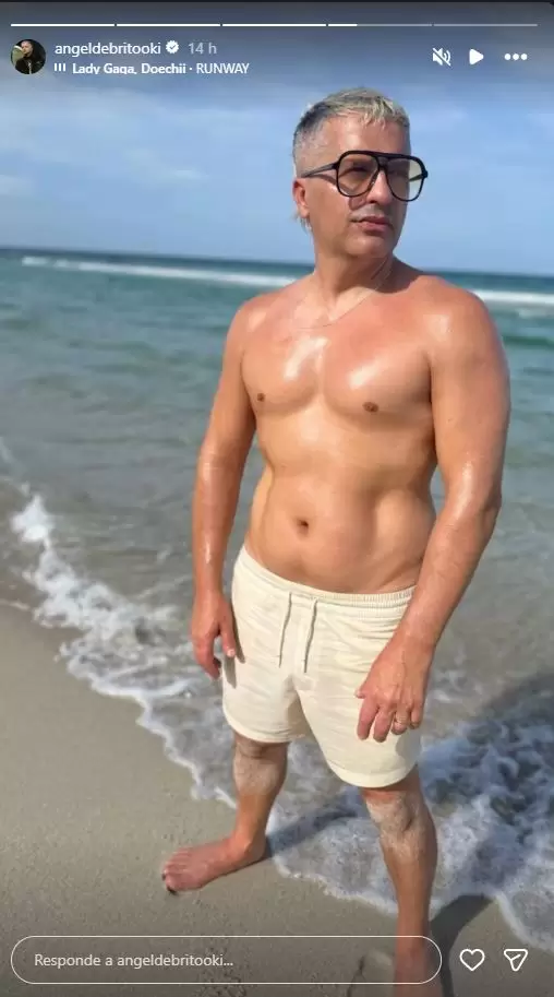 Las vacaciones de �ngel de Brito en Miami