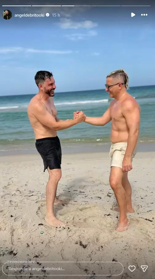 Las vacaciones de �ngel de Brito en Miami