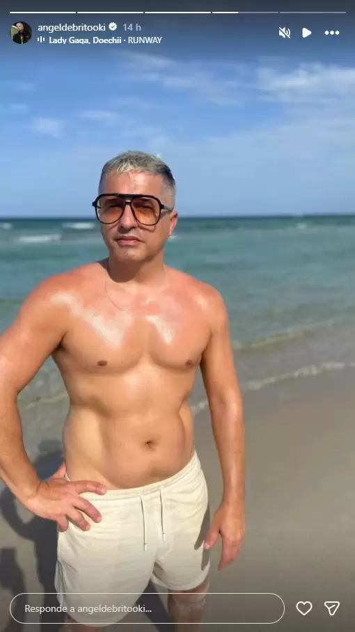 Las vacaciones de �ngel de Brito en Miami