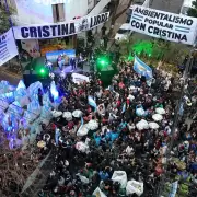 El ambientalismo popular march� por Cristina Kirchner y vincul� la defensa del ambiente con la soberan�a nacional