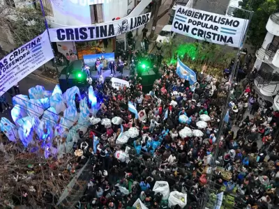 El ambientalismo popular march� por Cristina Kirchner