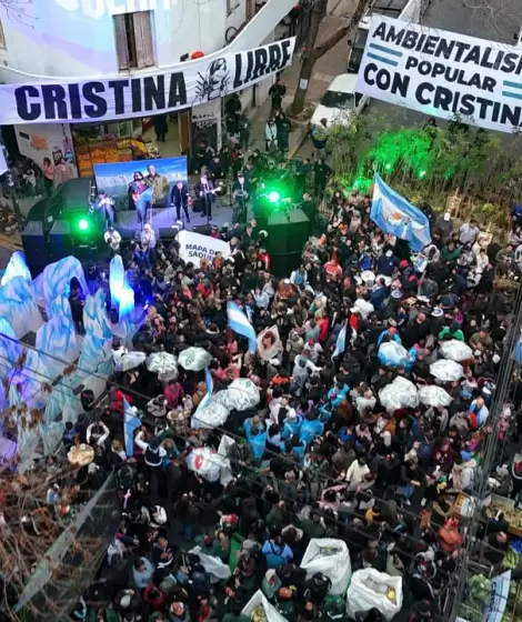 El ambientalismo popular march� por Cristina Kirchner