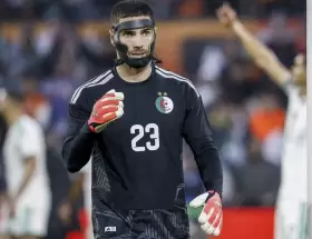Luca Zidane, hijo de Zinedine y arquero estrella de Algeria de cara al Mundial 2026.